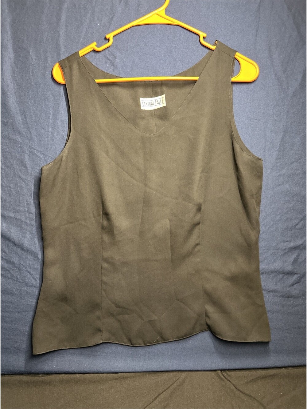 Central Falls Black Large Top Sleeveless